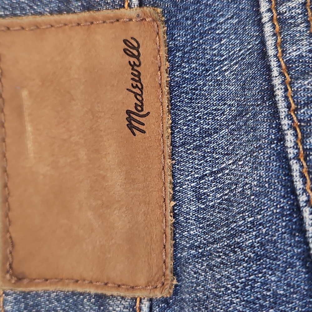 Madewell High Riser Skinny Jeans - Blue Denim - Picture 10 of 11
